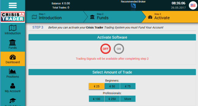 Crisis Trader Binary Auto Trading Software