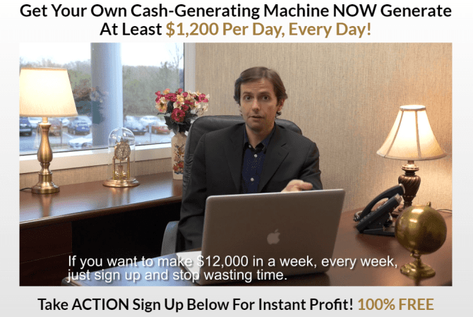 Quantum Cash Machine Fake Promises