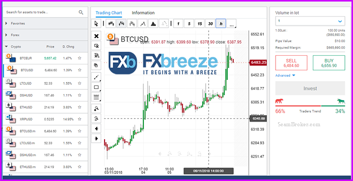 FXBreeze Official Trading Brokers