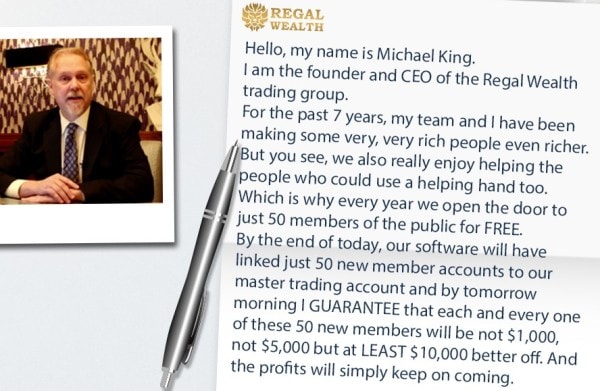 Regal Wealth Scam Guarantee