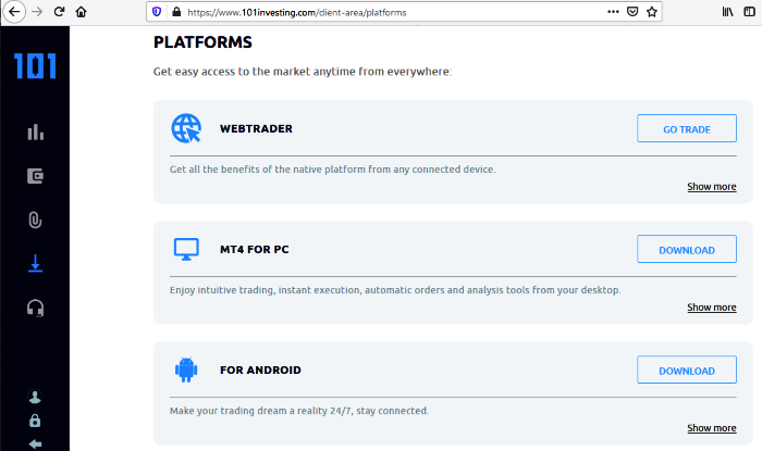 101Investing Trading App