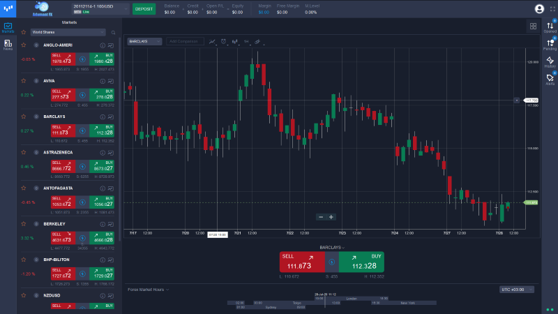 AdamantFX Broker Status Trading App